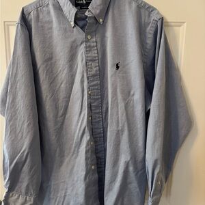 Ralph Lauren Light Blue Button-Down Oxford Shirt